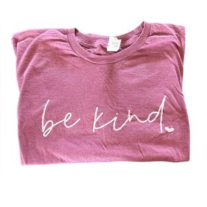 Be Kind T-Shirt - Light Red XXXL